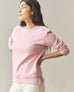 Women's Midweight Crewneck - Silver Pink